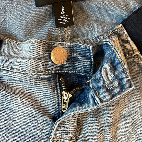 Indigo Blue Skinny Maternity Jeans - Picture 9 of 12